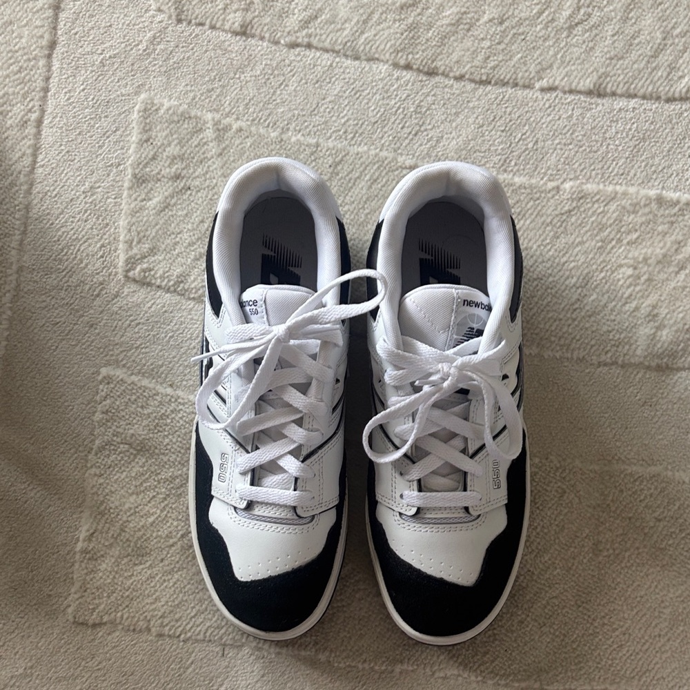 New Balance Classic Black and White Sneakers